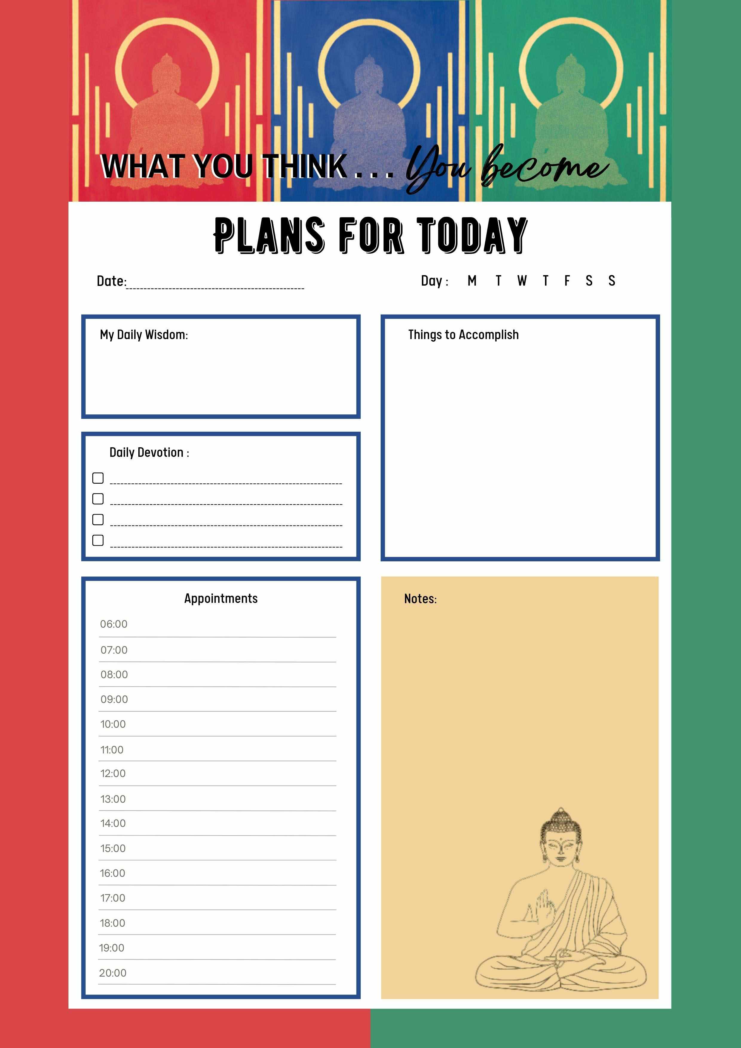 Шаблон: Дневник осознанности для отслеживания прогресса